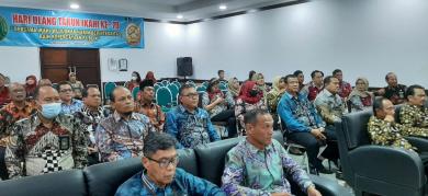 PTTUN Banjarmasin, Hadiri Acara Puncak HUT IKAHI ke - 70 secara Virtual 